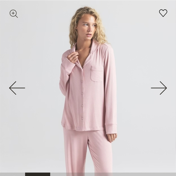 SKIMS Soft Lounge Rib Sleep Set- S - Picture 3 of 8